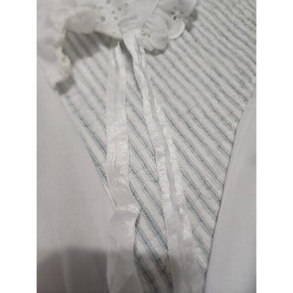 Vintage 60s CHERUBS Designer Collection Baby Christening Gown Slip Bonnet Set NB - Picture 16 of 16